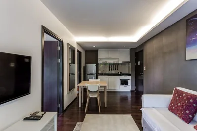 발코니가 있는 침실 1개 아파트 — Cozy apartment at The Title Rawai by Lofty